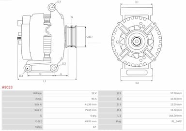 Ģenerators AS-PL A9023 5