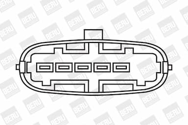 Aizdedzes spole BorgWarner (BERU) ZS342 2