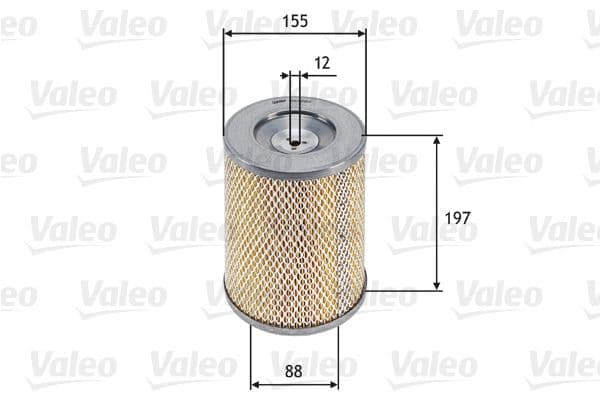 Gaisa filtrs VALEO 585666 1