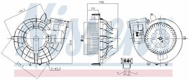 Salona ventilators NISSENS 87210 6