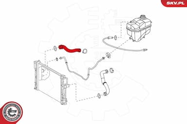 Radiatora cauruļvads ESEN SKV 24SKV290 4