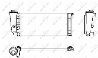 Radiators, Motora dzesēšanas sistēma NRF 58781 4