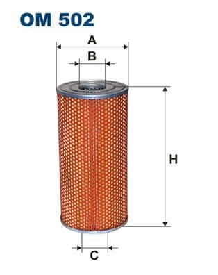 Eļļas filtrs FILTRON OM 502 1