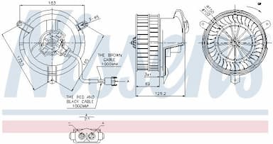 Salona ventilators NISSENS 87035 6