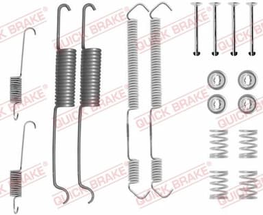 Piederumu komplekts, Bremžu loki QUICK BRAKE 105-0691 1