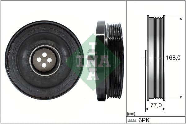 Piedziņas skriemelis, Kloķvārpsta Schaeffler INA 544 0130 10 1