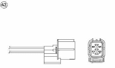 Lambda zonde NTK 0180 1