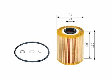 Eļļas filtrs BOSCH 1 457 429 638 5