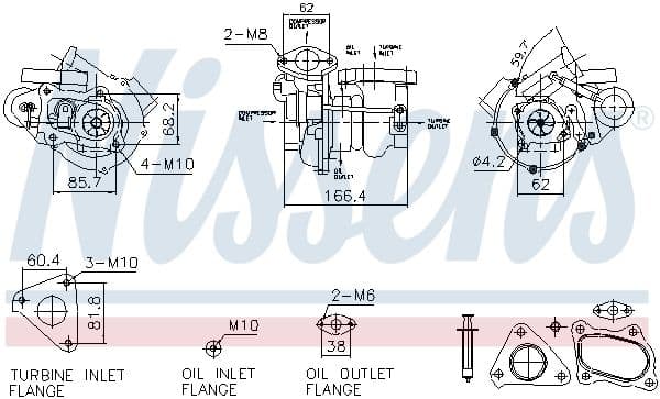 Kompresors, Turbopūte NISSENS 93732 1