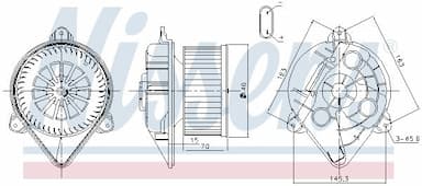 Salona ventilators NISSENS 87265 6