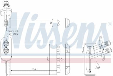 Siltummainis, Salona apsilde NISSENS 73921 5