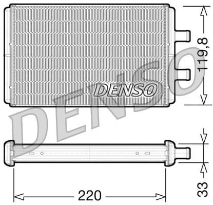 Siltummainis, Salona apsilde DENSO DRR12007 1