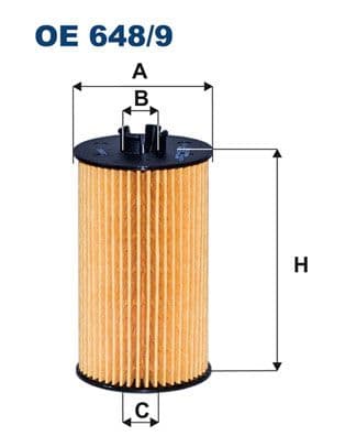 Eļļas filtrs FILTRON OE 648/9 1