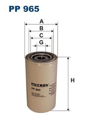 Degvielas filtrs FILTRON PP 965 1