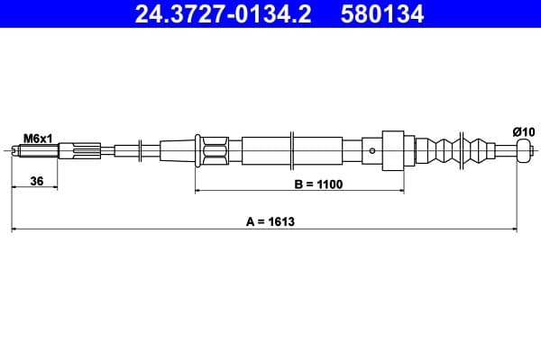 Trose, Stāvbremžu sistēma ATE 24.3727-0134.2 1