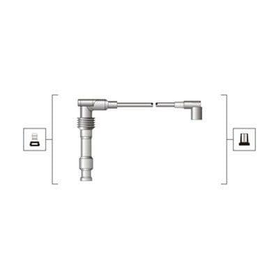 Augstsprieguma vadu komplekts MAGNETI MARELLI 941319170015 1