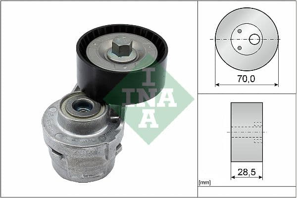 Siksnas spriegotājs, Ķīļsiksna Schaeffler INA 533 0061 20 1