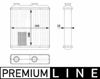 Siltummainis, Salona apsilde MAHLE AH 81 000P 1