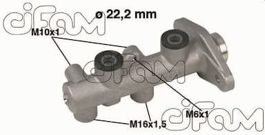 Galvenais bremžu cilindrs CIFAM 202-345 1