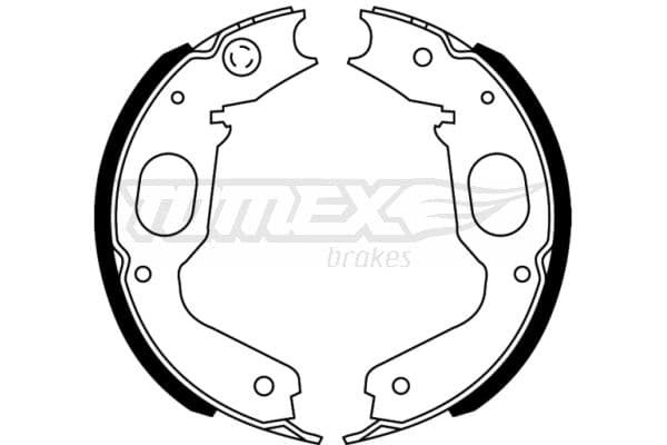 Bremžu loku komplekts TOMEX Brakes TX 22-73 1