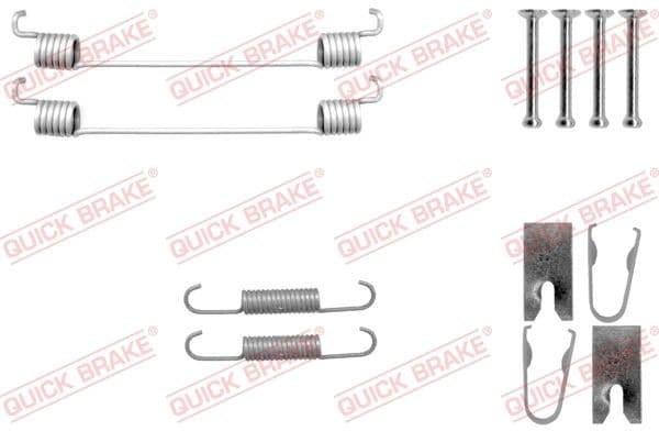 Piederumu komplekts, Bremžu loki QUICK BRAKE 105-0042 1