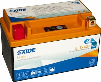 Startera akumulatoru baterija EXIDE ELTX14H 1