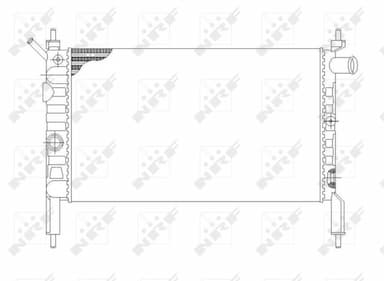 Radiators, Motora dzesēšanas sistēma NRF 58930 4