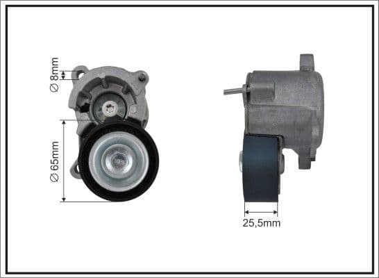 Spriegotājsvira, Ķīļrievu siksna CAFFARO 100500SP 1