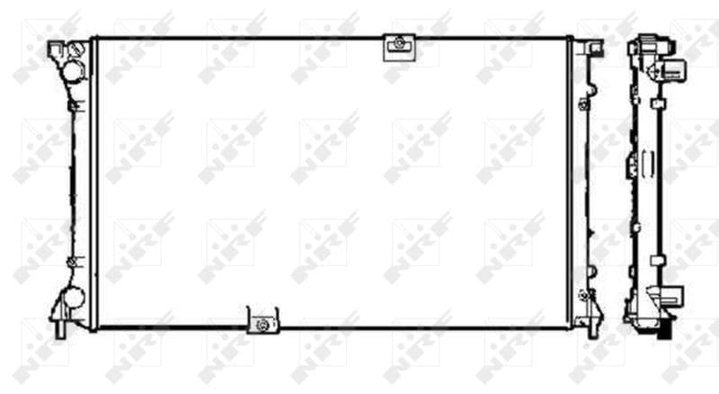 Radiators, Motora dzesēšanas sistēma NRF 58330 1