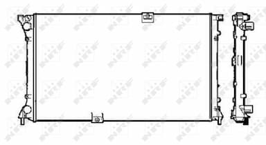 Radiators, Motora dzesēšanas sistēma NRF 58330 1