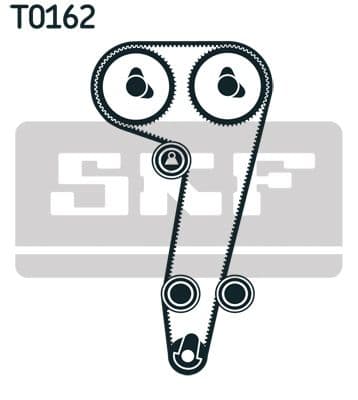 Zobsiksnas komplekts SKF VKMA 04216 2