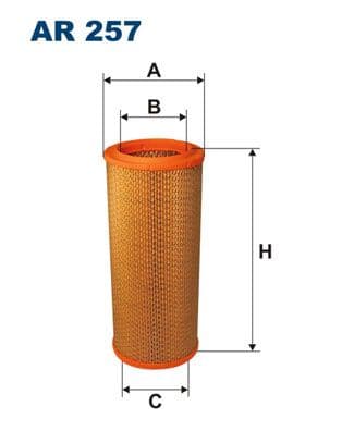 Gaisa filtrs FILTRON AR 257 1