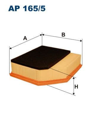 Gaisa filtrs FILTRON AP 165/5 1