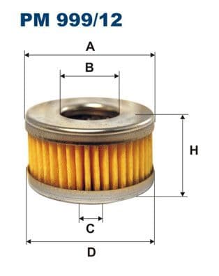 Degvielas filtrs FILTRON PM 999/12 1