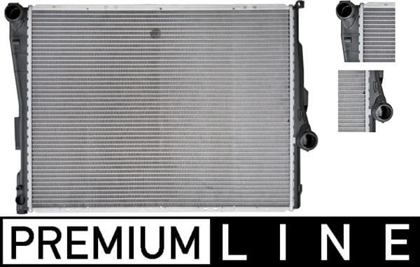 Radiators, Motora dzesēšanas sistēma MAHLE CR 455 000P 1