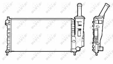 Radiators, Motora dzesēšanas sistēma NRF 58273 4