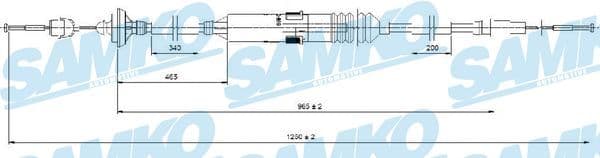 Trose, Sajūga pievads SAMKO C0276C 1