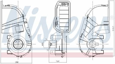 Salona ventilators NISSENS 87394 6