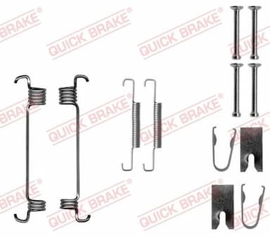 Piederumu komplekts, Stāvbremzes mehānisma bremžu loks QUICK BRAKE 105-0875 1