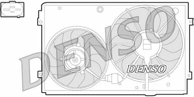 Ventilators, Motora dzesēšanas sistēma DENSO DER32011 1