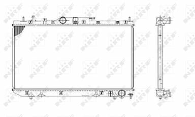 Radiators, Motora dzesēšanas sistēma NRF 53420 1