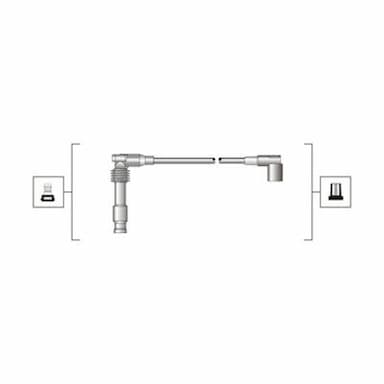 Augstsprieguma vadu komplekts MAGNETI MARELLI 941319170046 1