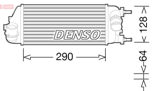 Starpdzesētājs DENSO DIT09115 1