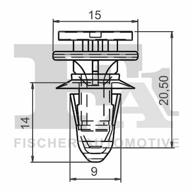 Moldings/aizsarguzlika FA1 11-40030.5 2