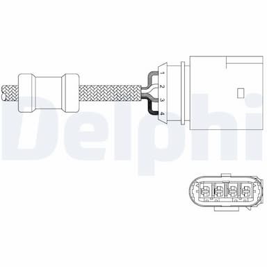 Lambda zonde DELPHI ES20348-12B1 1