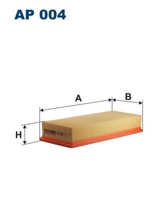 Gaisa filtrs FILTRON AP 004 1