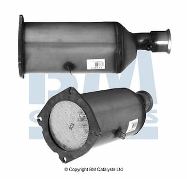 Nosēdumu-/Daļiņu filtrs, Izplūdes gāzu sistēma BM CATALYSTS BM11137 1