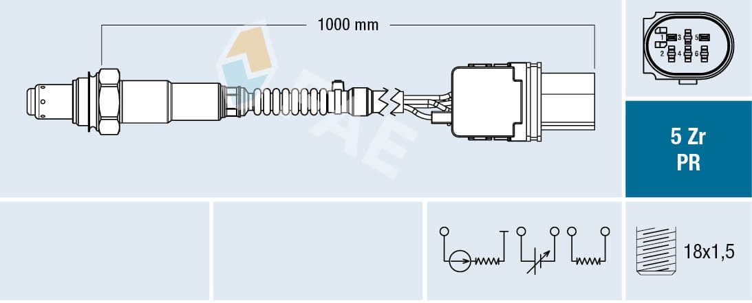 Lambda zonde FAE 75120 1