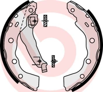 Bremžu loku komplekts BREMBO S 54 515 1