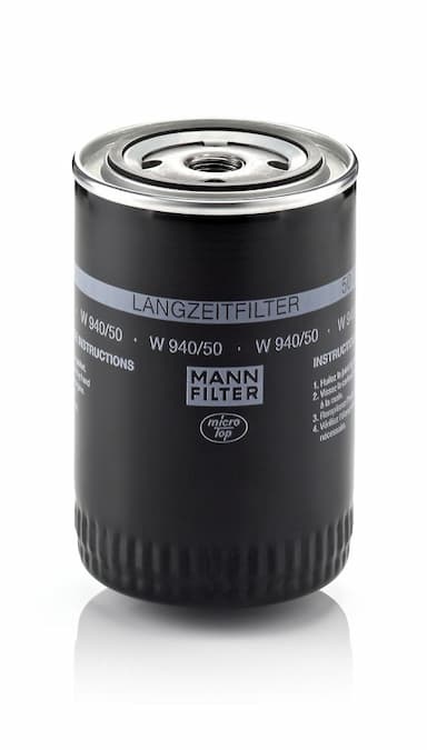 Eļļas filtrs MANN-FILTER W 940/50 1